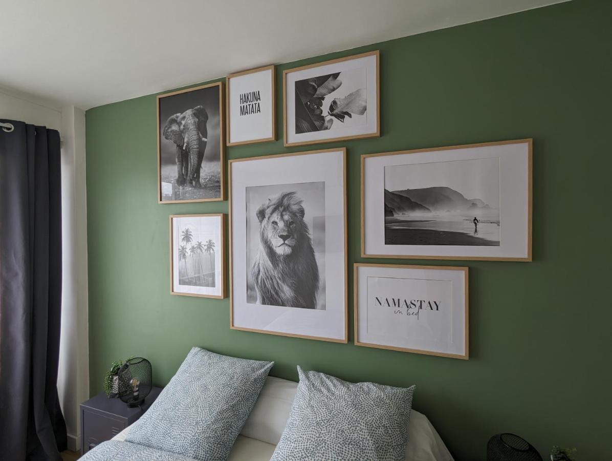 Appt Cosy En Coeur De Ville Proche Lille - 15 Min Tourcoing Esterno foto